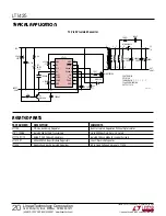 Предварительный просмотр 20 страницы Linear Technology LT1425 Manual