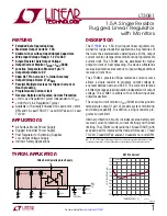 Preview for 1 page of Linear Technology LT3081 Datasheet