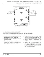 Предварительный просмотр 2 страницы Linear Technology LT3460ESC6 Quick Start Manual