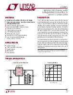 Linear Technology LT3591 Datasheet preview