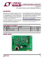 Предварительный просмотр 1 страницы Linear Technology LT3669-2 Manual