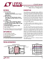 Linear Technology LT3695 Series Datasheet preview