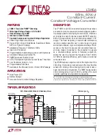 Preview for 1 page of Linear Technology LT3956 Series Manual