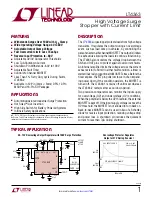 Linear Technology LT4363 Datasheet предпросмотр