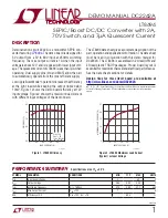 Предварительный просмотр 1 страницы Linear Technology LT8494 Demo Manual