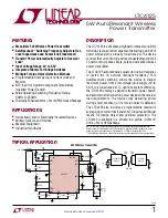 Preview for 1 page of Linear Technology LTC 4125 Manual