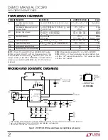 Preview for 2 page of Linear Technology LTC1877 Demo Manual