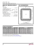 Предварительный просмотр 2 страницы Linear Technology LTC2173-12 Manual