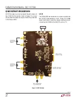 Предварительный просмотр 2 страницы Linear Technology LTC2270 Demo Manual