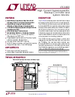 Linear Technology LTC3350 Manual preview