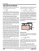 Предварительный просмотр 22 страницы Linear Technology LTC3350 Manual