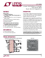 Preview for 1 page of Linear Technology LTC3558 Manual