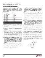 Preview for 2 page of Linear Technology LTC3618EUF Demo Manual