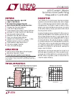 Preview for 1 page of Linear Technology LTC3810-5 Datasheet