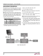 Preview for 2 page of Linear Technology LTC3880EUJ Demo Manual