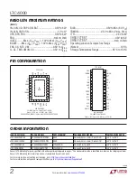 Preview for 2 page of Linear Technology LTC4000 Datasheet