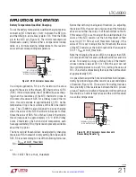 Preview for 21 page of Linear Technology LTC4000 Datasheet