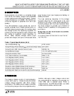 Preview for 1 page of Linear Technology LTC4080 Quick Start Manual