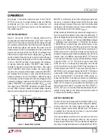 Preview for 13 page of Linear Technology LTC4110 Manual