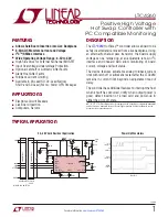 Preview for 1 page of Linear Technology LTC4260 Datasheet