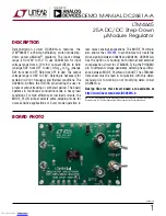 Preview for 1 page of Linear Technology LTM4645 Demo Manual