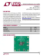 Linear Technology LTM8027 Demo Manual preview