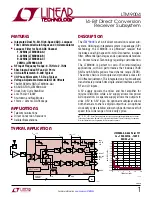 Linear Technology LTM9004 Manual preview