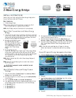 Linear 2 GIG 2GIG-Z-BRDG-433 Install Instructions preview