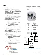 Preview for 4 page of Linear Aigis Mechtronics CAM IP Series Installation And Operating Instructions