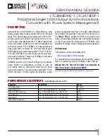 Linear Analog Devices DC2605A Demo Manual preview