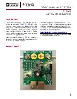 Предварительный просмотр 1 страницы Linear Analog Devices DC2732A Demo Manual