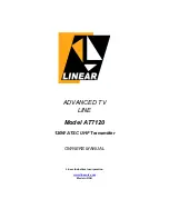 Linear AT7120 Owner'S Manual preview