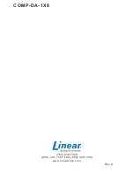 Предварительный просмотр 16 страницы Linear COMP-DA-1X8 User Manual