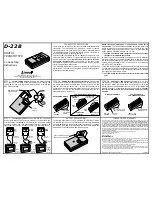 Предварительный просмотр 1 страницы Linear D-22B Code Setting Instructions