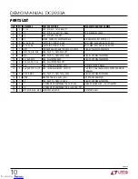 Preview for 10 page of Linear DC2033A Demo Manual