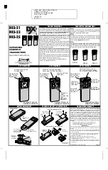 Preview for 1 page of Linear DXS-21 Operating Instructions