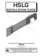 Linear HSLG Installation Manual preview