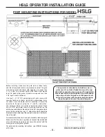 Preview for 5 page of Linear HSLG Installation Manual