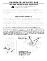 Preview for 8 page of Linear HSLG Installation Manual