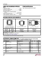 Preview for 2 page of Linear LT1010 Owner'S Manual