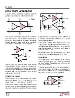 Preview for 12 page of Linear LT1010 Owner'S Manual