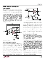 Preview for 13 page of Linear LT1010 Owner'S Manual