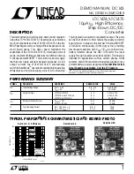 Linear LTC1474 Demo Manual preview