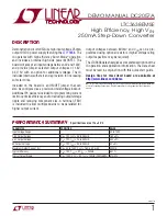 Linear LTC3638EMSE Manual предпросмотр