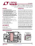 Предварительный просмотр 1 страницы Linear LTC3875 Datasheet