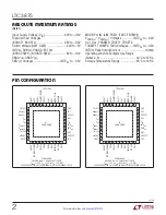 Предварительный просмотр 2 страницы Linear LTC3875 Datasheet