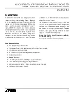 Preview for 1 page of Linear LTC4002-4.2 Quick Start Manual