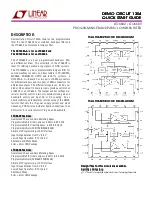 Linear LTC6602 Quick Start Manual предпросмотр