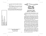 Linear Multi-Code 1051 User Manual preview