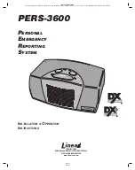 Linear PERS-3600 Installation & Operation Instructions preview